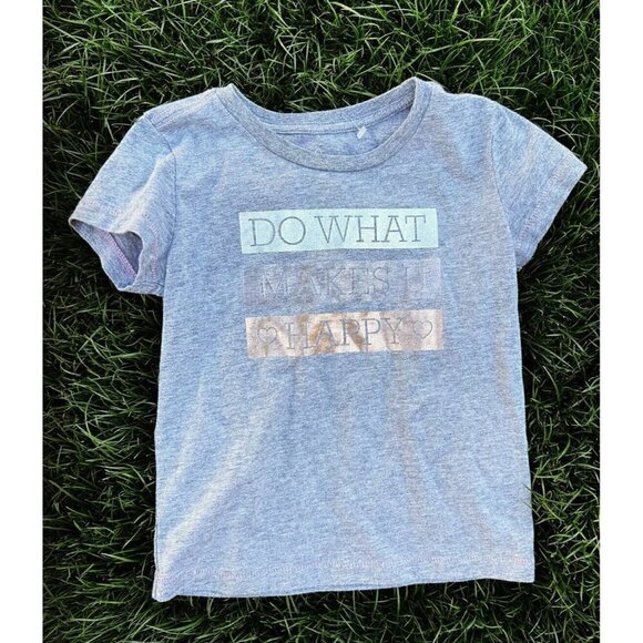 Peek Other - PEEK t-shirt Grey Do What Makes You Happy size 4-5Y
